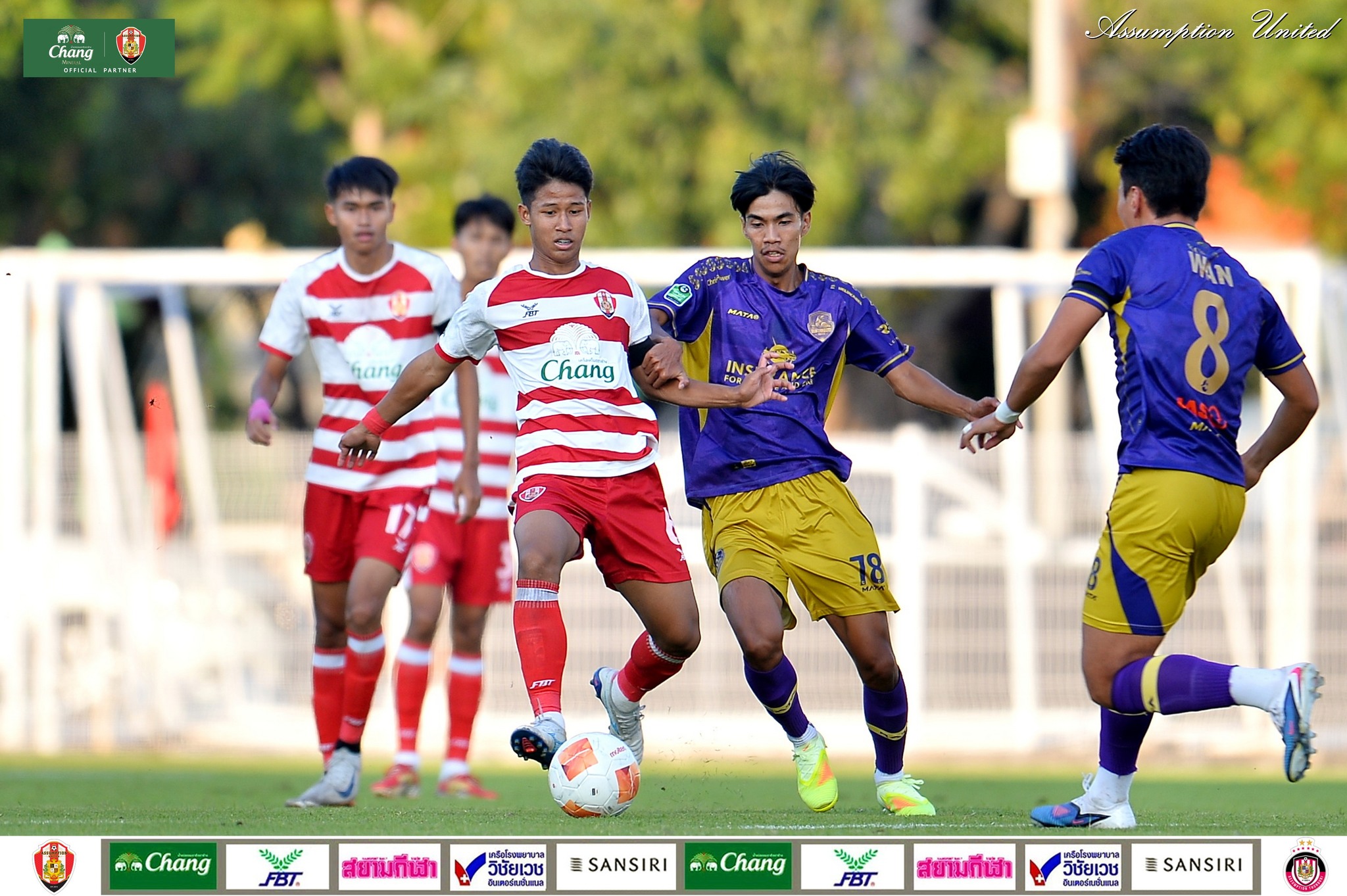  อัสสัมชัญ ยูไนเต็ด เสมอ ทัพหลวง 1-1 ในศึกไทยลีก 3 