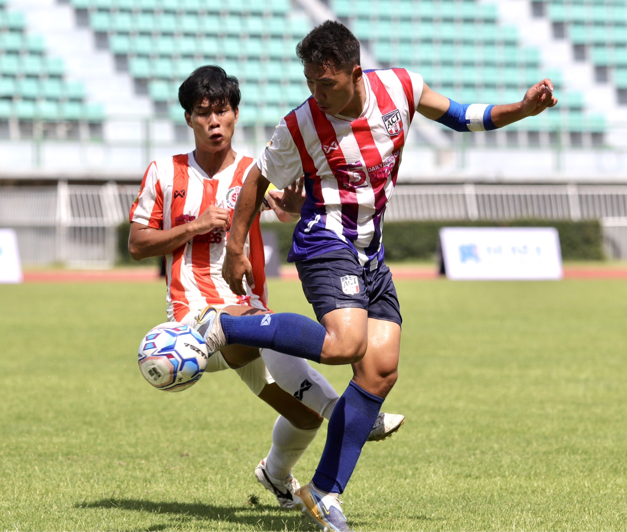  อัสสัมชัญธนบุรี ชนะ ราชสีมาวิทยาลัย 4-1 ในฟุตบอล กรมพลศึกษา 18 ปี ก 