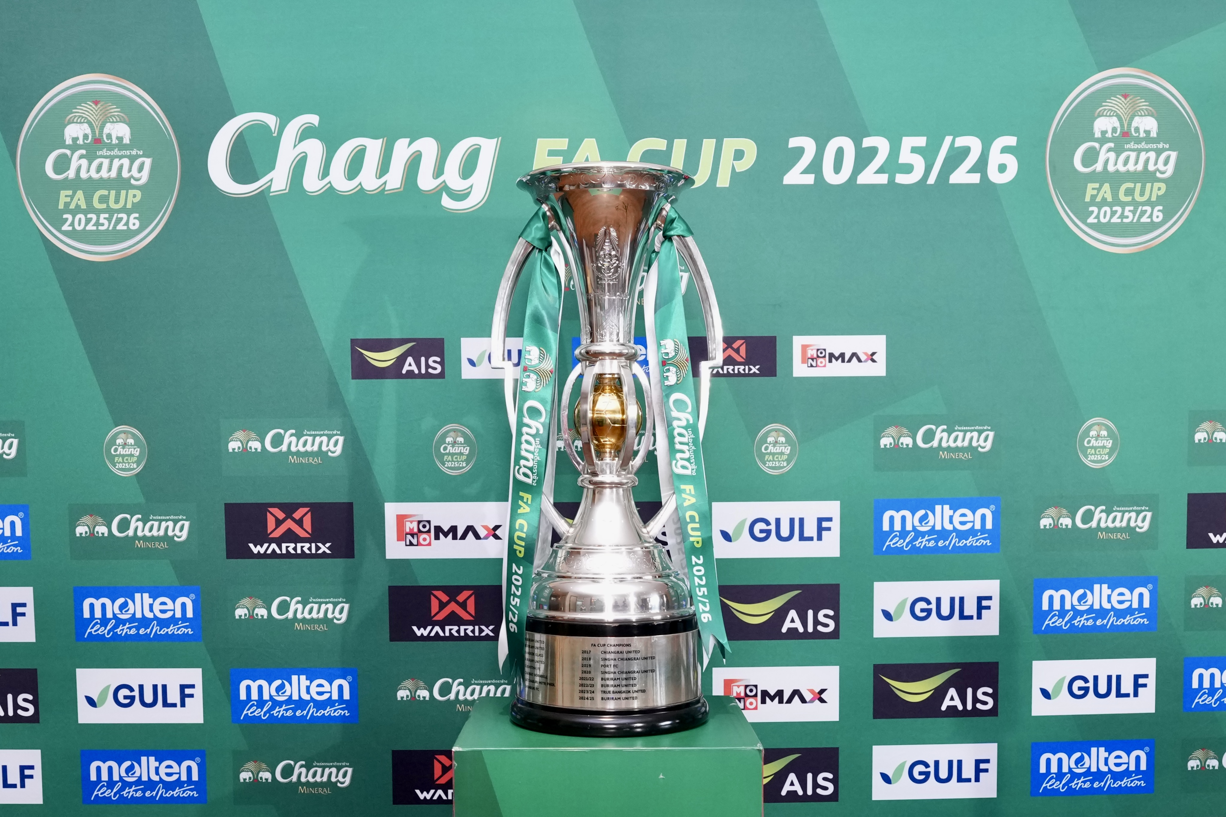  เปิดรับสมัคร : ทีมเข้าร่วมการแข่งขัน ฟุตบอล ช้าง เอฟเอ คัพ ฤดูกาล 2026/27 