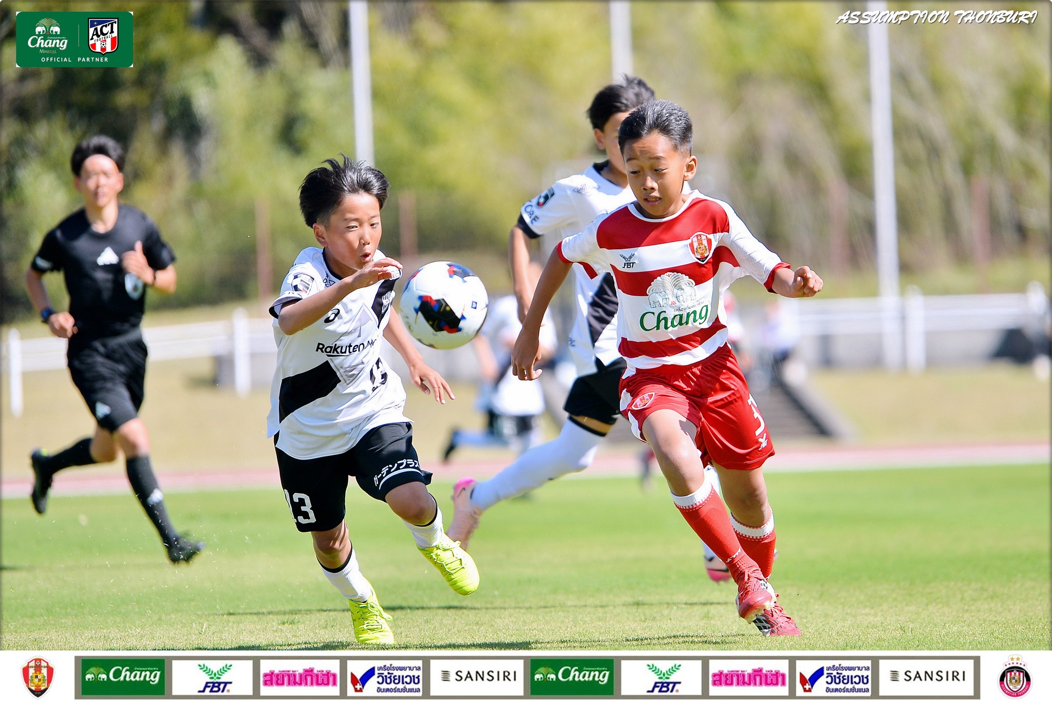  อัสสัมชัญธนบุรี ชนะ วิสเซล โกเบ 4-0 ศึก Jubilo U-12 International Football Championship 2016 